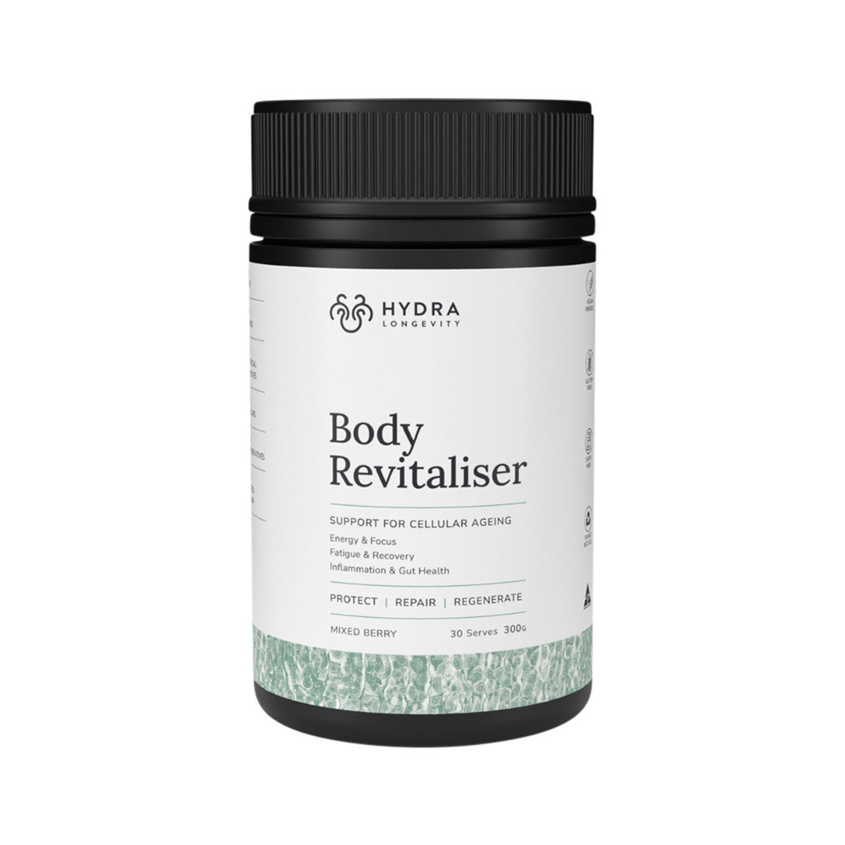 Hydra Longevity Body Revitaliser Mixed Berry 300g - Cutprice Online
