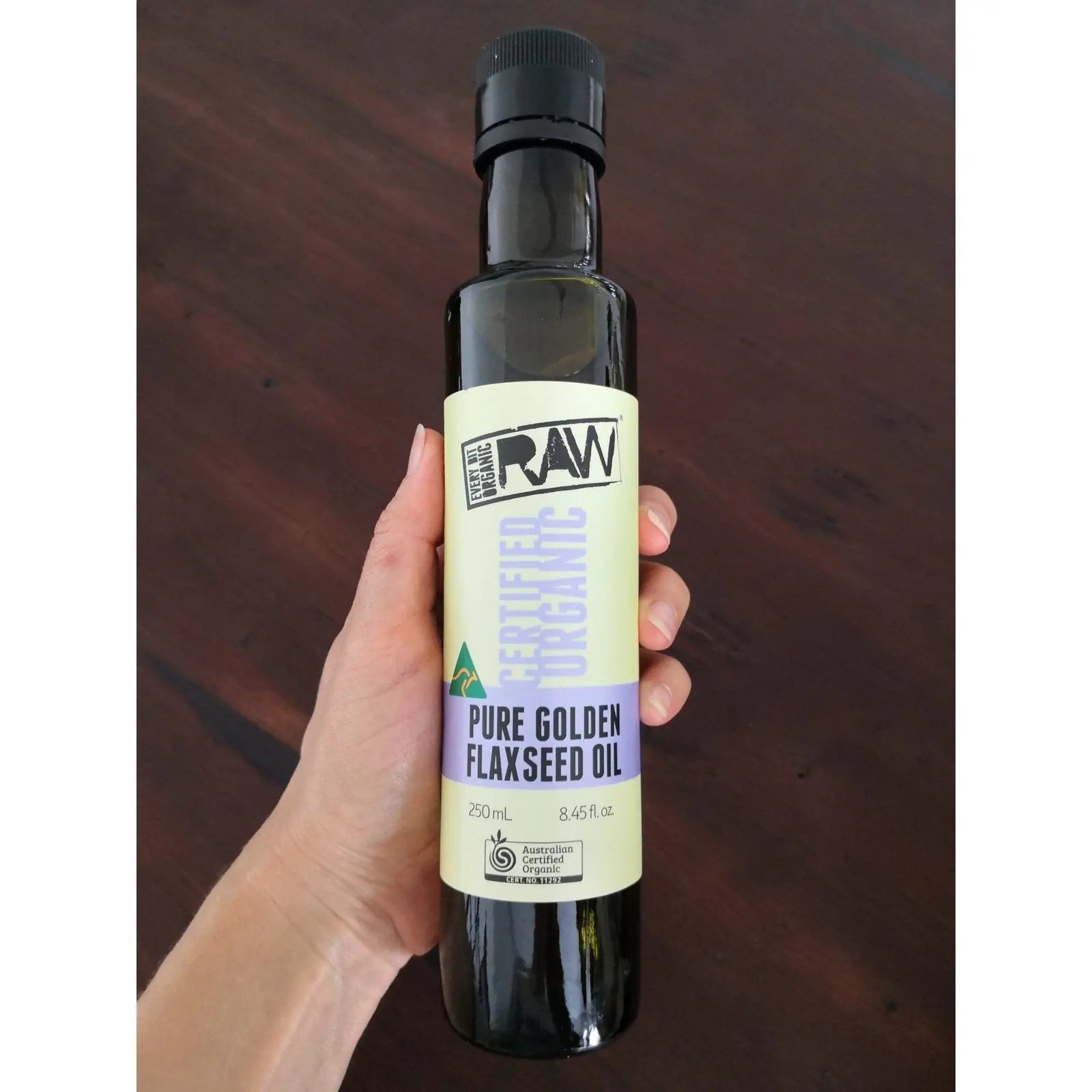 EVERY BIT ORGANIC RAW Flaxseed Oil 250ml EVERY BIT