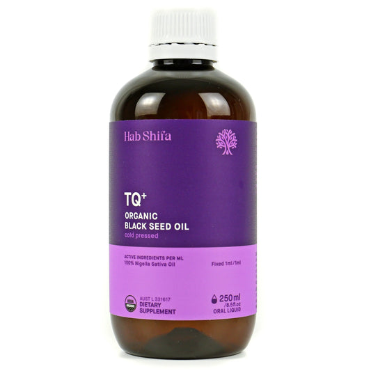 Hab Shifa TQ+ Organic Black Seed Oil 250ml HAB