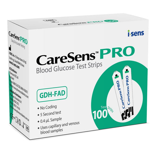 Caresense Pro Test Strips 100 Pack - Cutprice Online