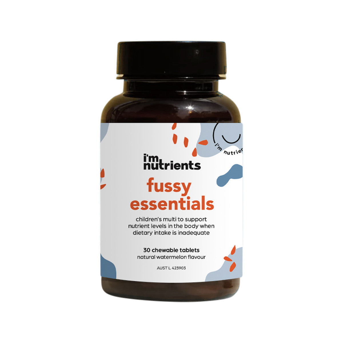 I'm Nutrients Fussy Essentials Chewable (Watermelon) 30t - Cutprice Online