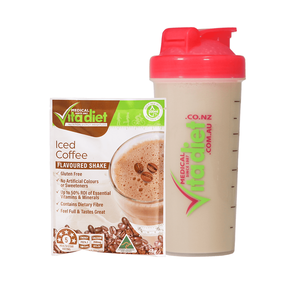 Vita Diet Iced Coffee Shake 14 Pack - Cutprice Online