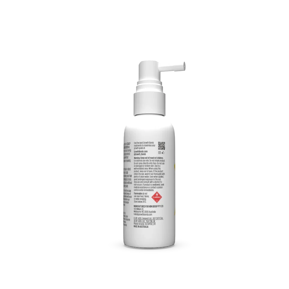 Growth Bomb Supercharge Scalp Mist Spf15+ 60ml