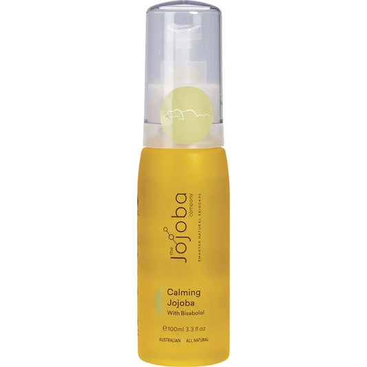 THE JOJOBA COMPANY Australian Calming Jojoba Oil For Face & Body - With Bisabolol 100ml THE JOJOBA COMPANY