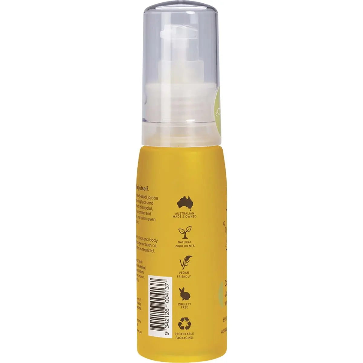 THE JOJOBA COMPANY Australian Calming Jojoba Oil For Face & Body - With Bisabolol 100ml THE JOJOBA COMPANY