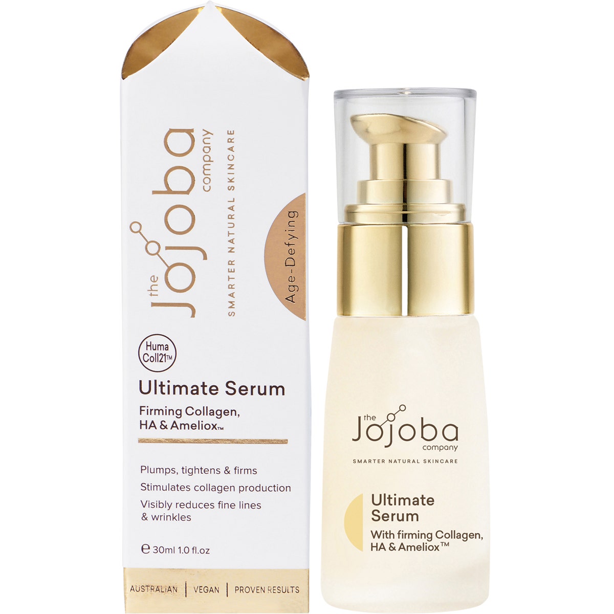 The Jojoba Company Ultimate Serum With Firming Collagen, Ha & Ameliox 30ml - Cutprice Online