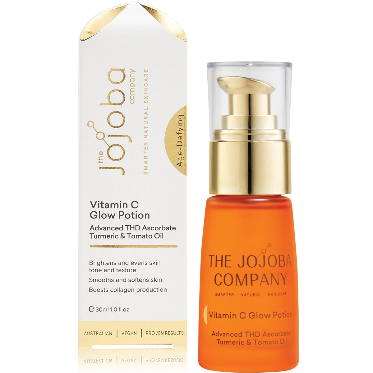 The Jojoba Company Vitamin C Glow Potion Advanced Thd Ascorbate 30ml - Cutprice Online