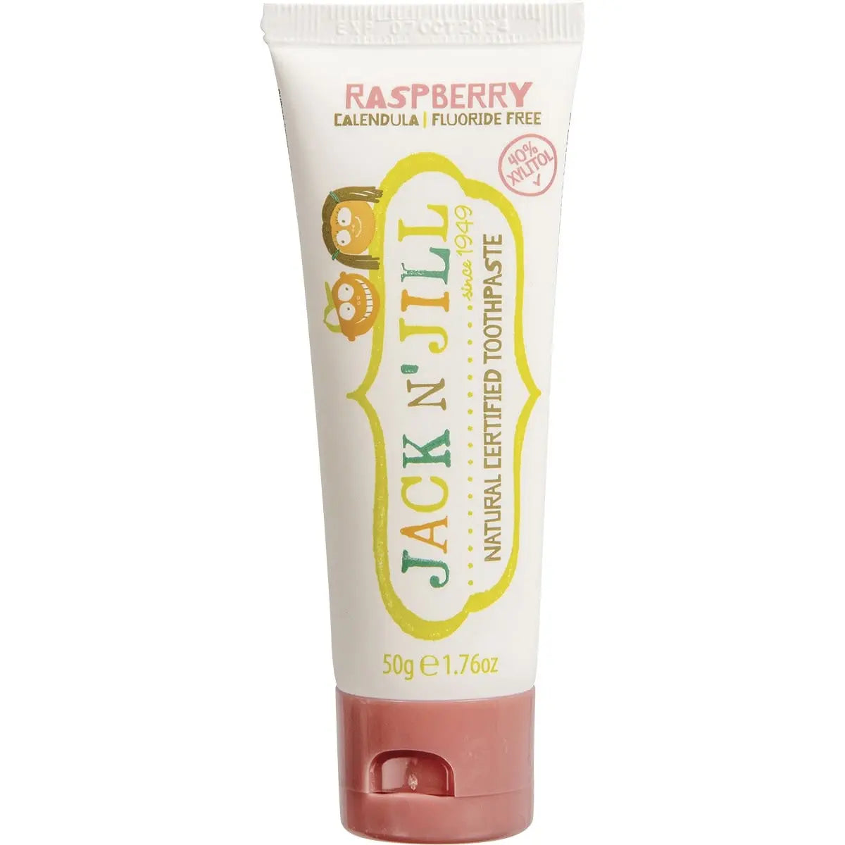 JACK N' JILL Toothpaste (Children) Raspberry - Fluoride Free 50g JACK N' JILL