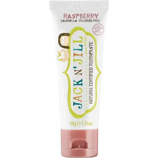 JACK N' JILL Toothpaste (Children) Raspberry - Fluoride Free 50g JACK N' JILL