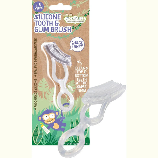 JACK N' JILL Silicone Tooth & Gum Brush 1 JACK N' JILL