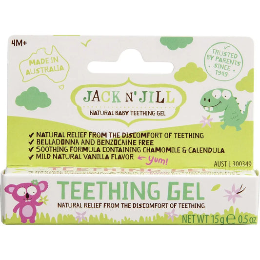 JACK N' JILL Teething Gel 4 Months + 15g JACK N' JILL