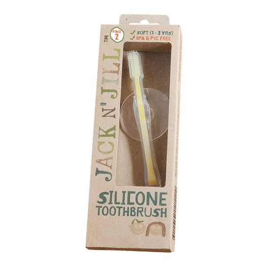 JACK N' JILL Silicone Baby 12-24 Months Toothbrush 1 JACK N' JILL