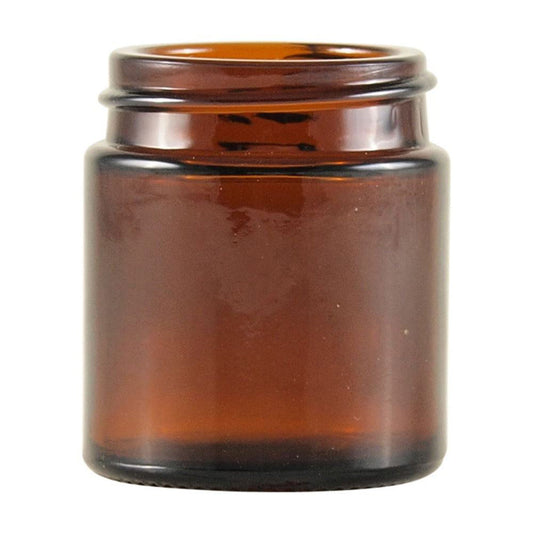 Jar Glass Amber 30ml (single) - Jar Only - Cutprice Online