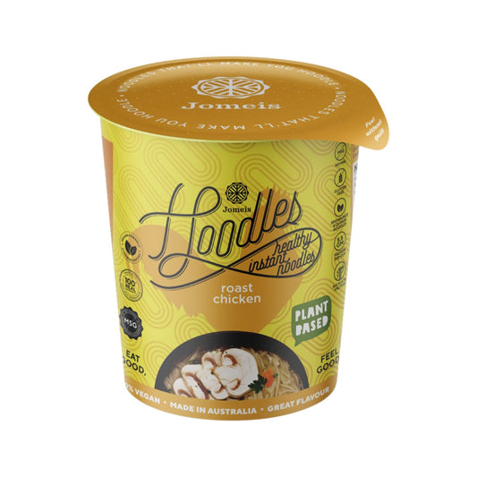 Jomeis Fine Foods Hoodles Healthy Instant Noodles Roast Chicken Cup 60g - Cutprice Online