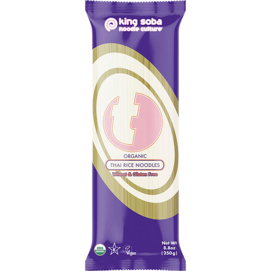 KING SOBA Organic Thai Rice Noodles 250g - Cutprice Online