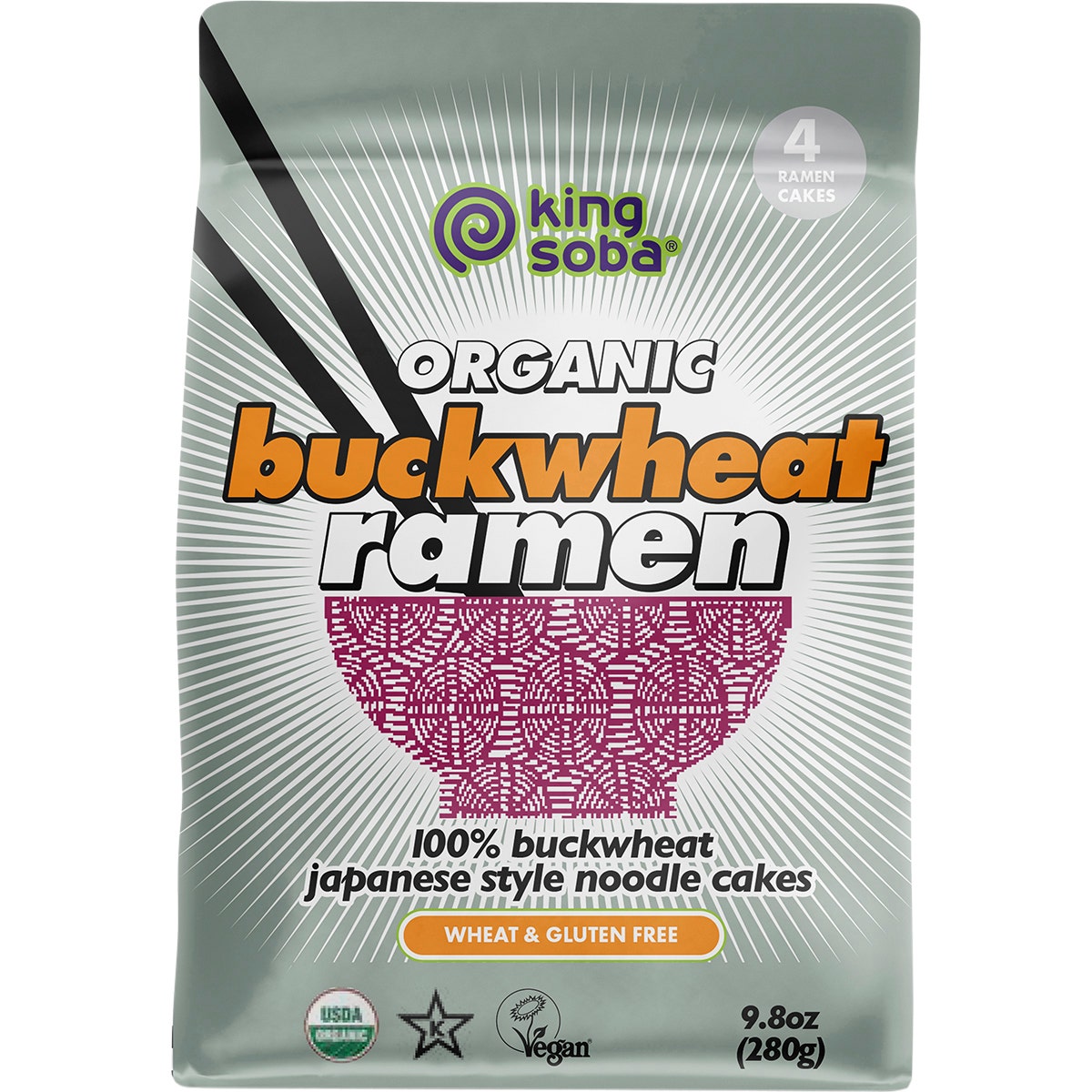 KING SOBA Organic Buckwheat Ramen Noodles 280g - Cutprice Online