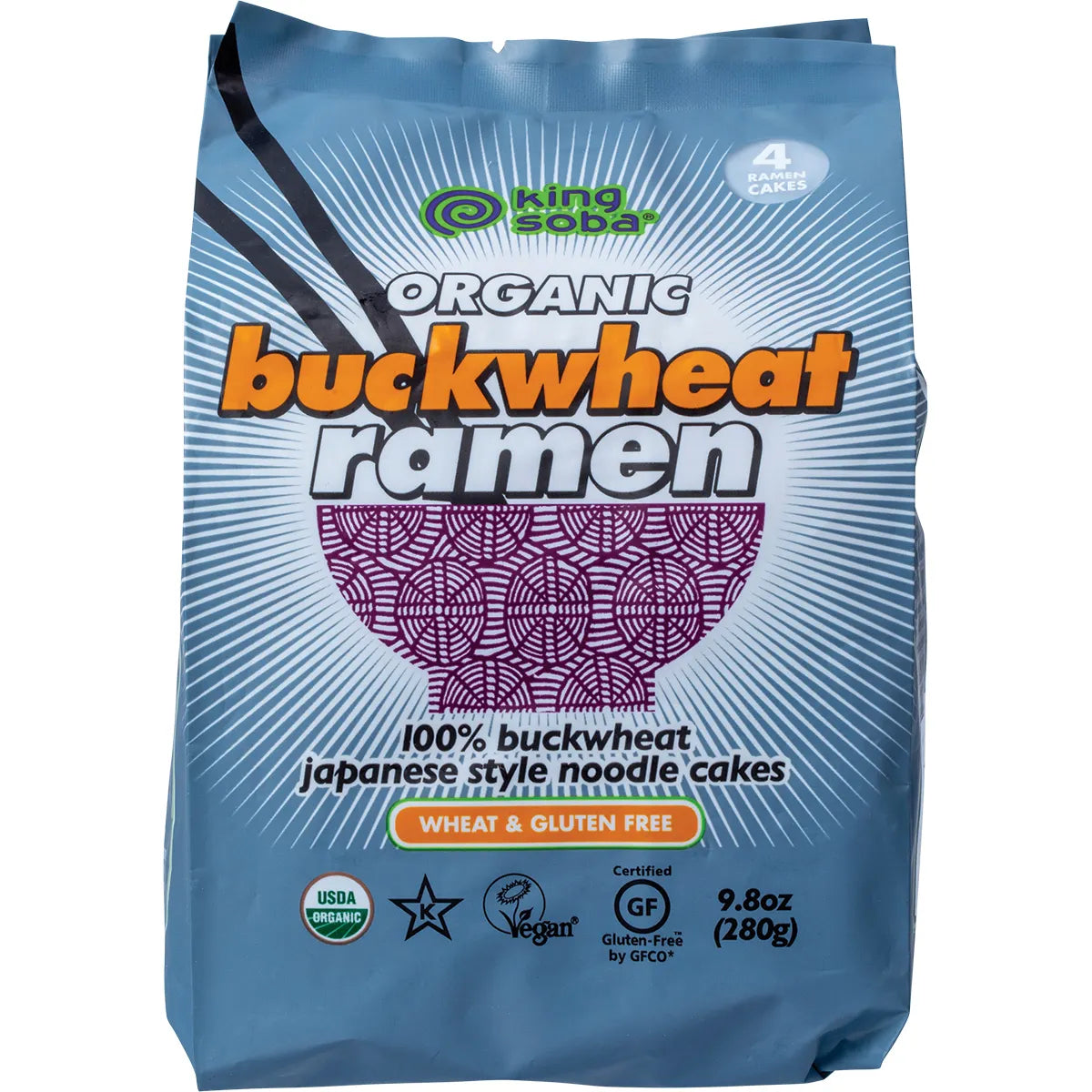 KING SOBA Organic Buckwheat Ramen Noodles 280g - Cutprice Online