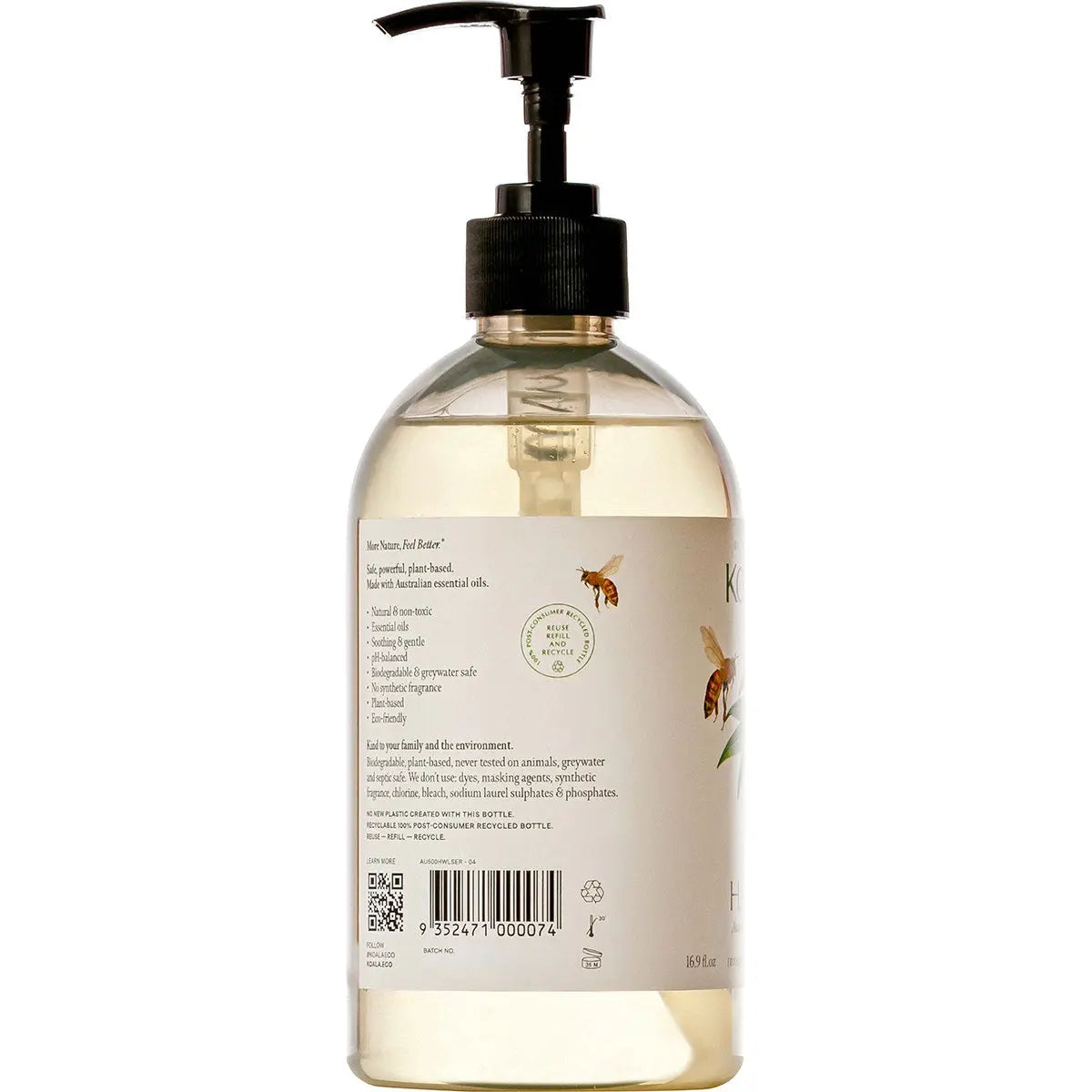 KOALA ECO Hand Wash Lemon Scented, Eucalyptus & Rosemary 500ml KOALA ECO