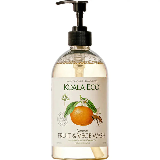 KOALA ECO Fruit And Vegetable Wash Mandarin Essential Oil 500ml KOALA ECO