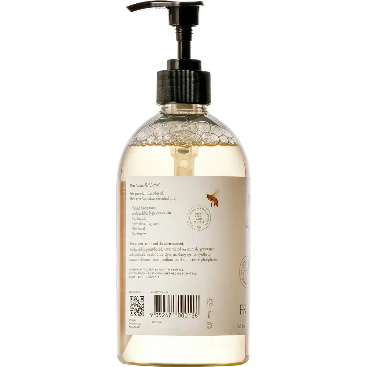 KOALA ECO Fruit And Vegetable Wash Mandarin Essential Oil 500ml KOALA ECO