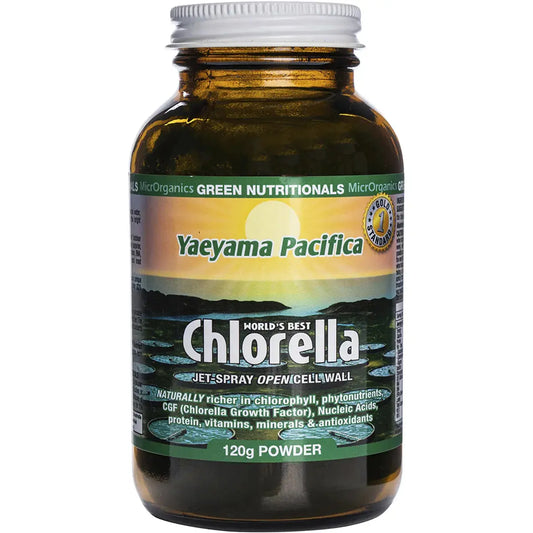 Green Nutritionals Yaeyama Pacifica Chlorella Powder 120g GREEN NUTRITIONALS