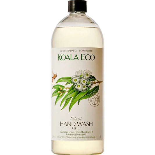 KOALA ECO Hand Wash Lemon Scented, Eucalyptus & Rosemary 1L KOALA ECO