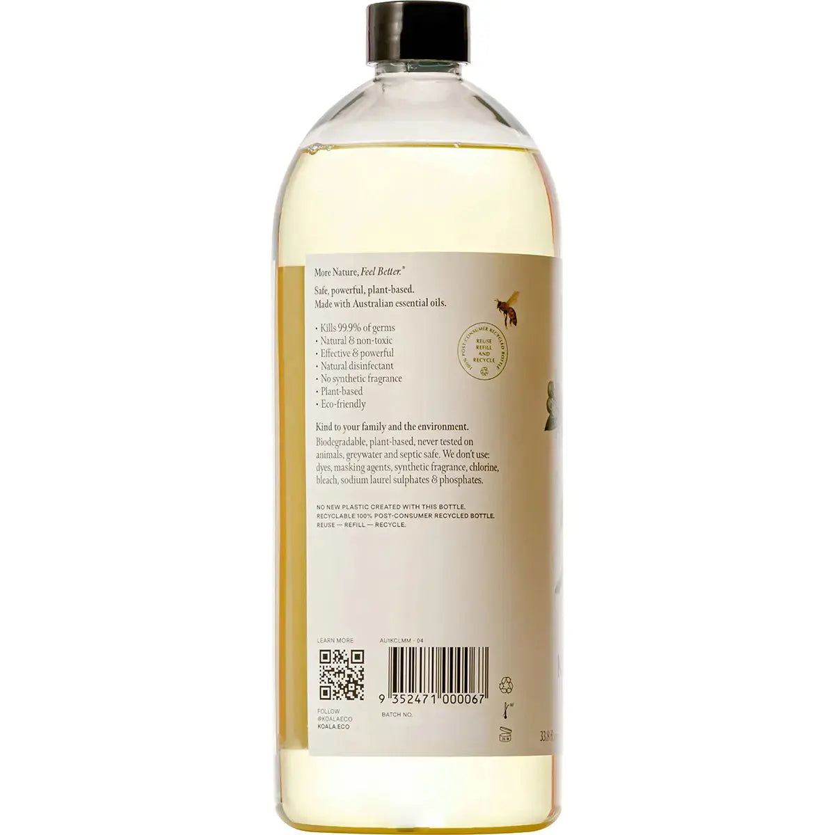 KOALA ECO Multi-Purpose Kitchen Cleaner Lemon Myrtle & Mandarin 1L KOALA ECO