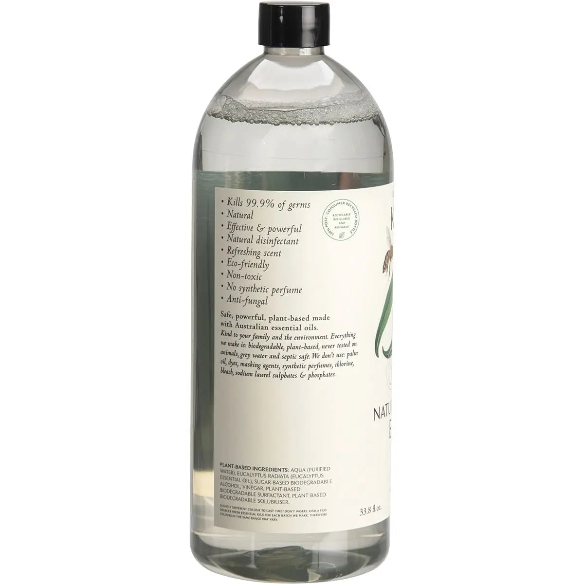 KOALA ECO Multi-Purpose Bathroom Cleaner Eucalyptus Essential Oil 1L KOALA ECO