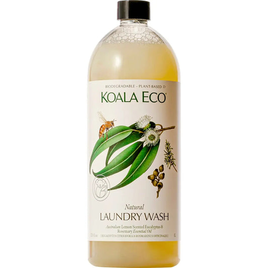 KOALA ECO Laundry Liquid Lemon Scented, Eucalyptus & Rosemary 1L KOALA ECO
