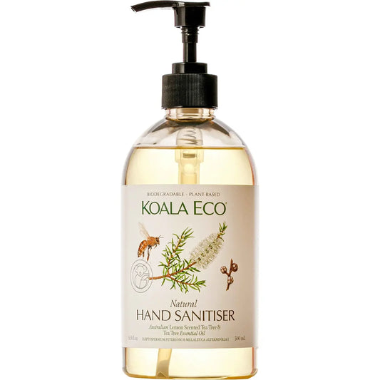 KOALA ECO Natural Hand Sanitiser Tea Tree Leaf Essential Oil 500ml KOALA ECO
