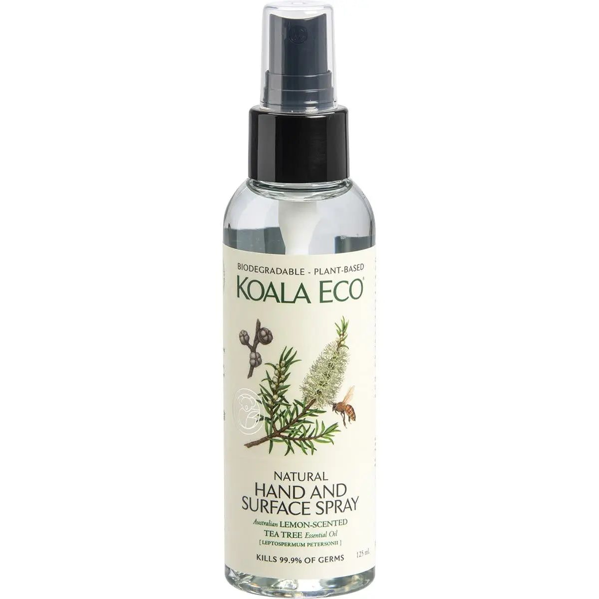 KOALA ECO Natural Hand And Surface Spray Lemon-Scented Tea Tree 125ml KOALA ECO