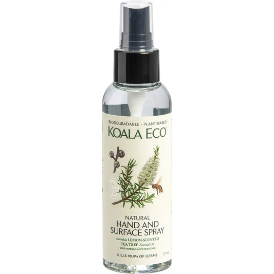 KOALA ECO Natural Hand And Surface Spray Lemon-Scented Tea Tree 125ml KOALA ECO