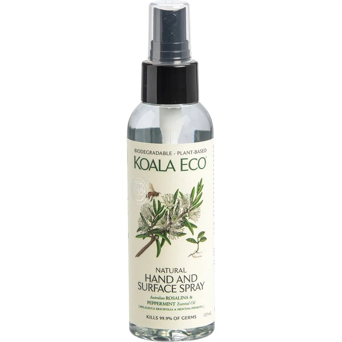 KOALA ECO Natural Hand And Surface Spray Rosalina & Peppermint 125ml KOALA ECO