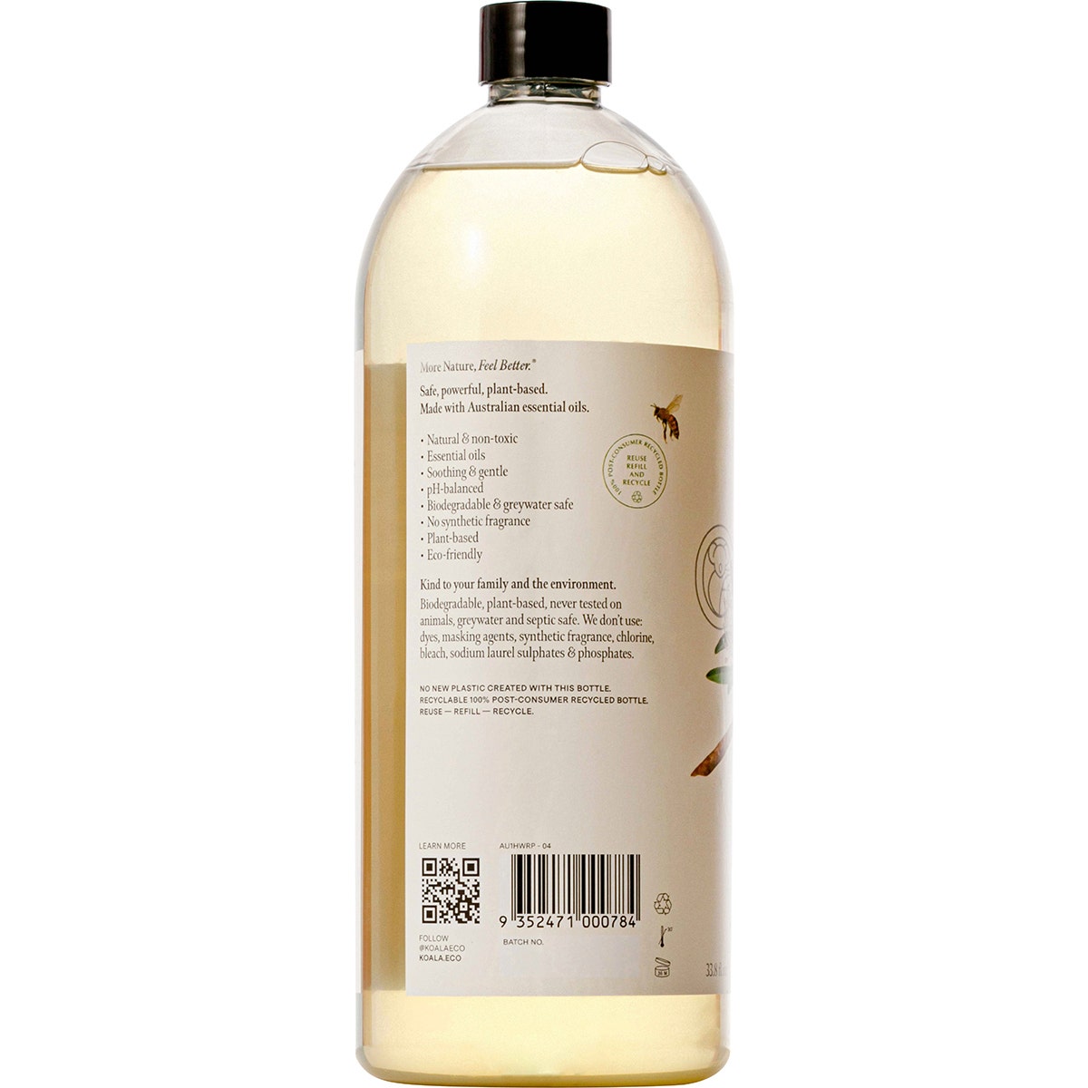 Koala Eco Hand Wash Rosalina & Peppermint 1L KOALA ECO