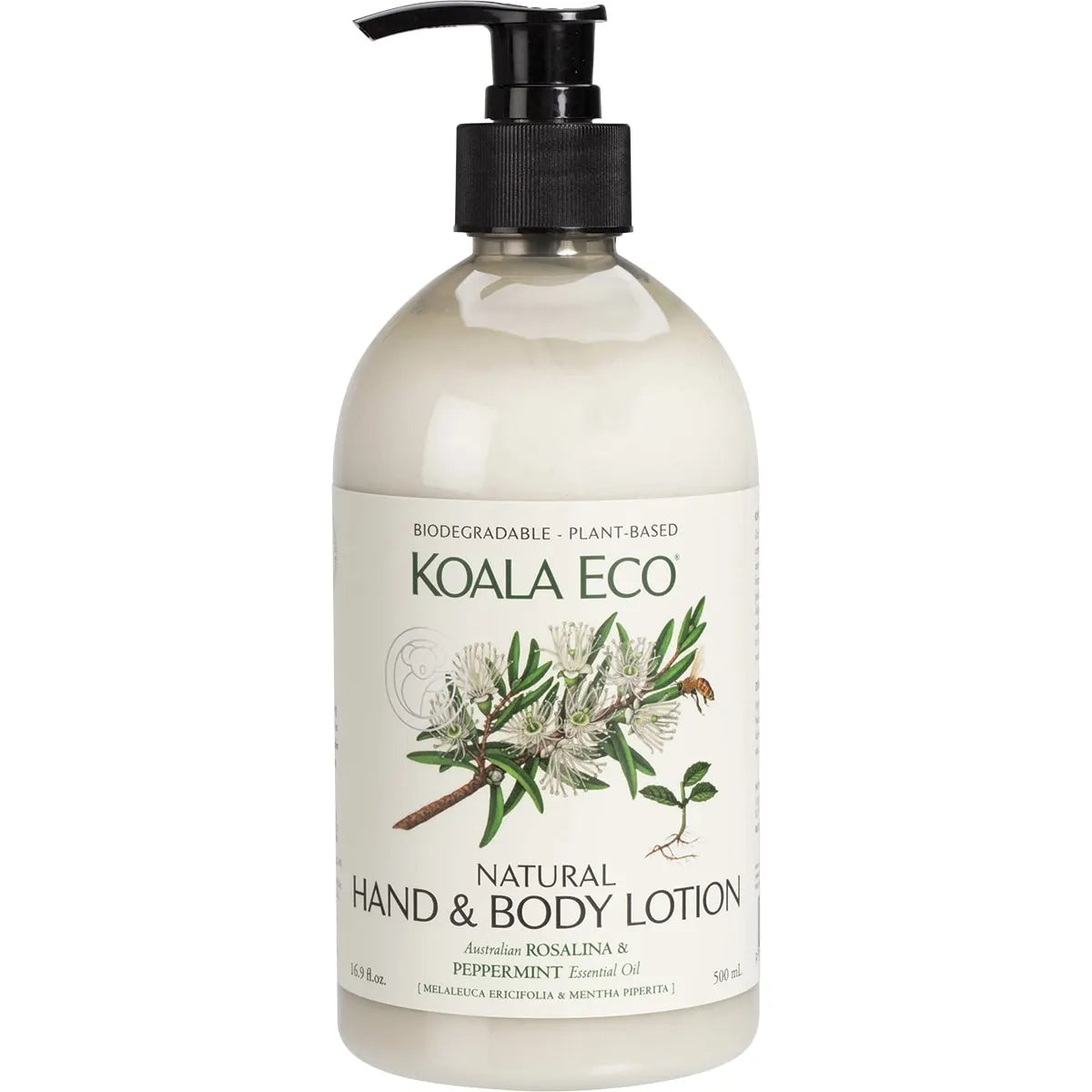 Koala Eco Hand and Body Lotion Rosalina & Peppermint 500ml KOALA ECO