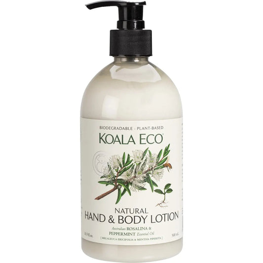 Koala Eco Hand and Body Lotion Rosalina & Peppermint 500ml KOALA ECO