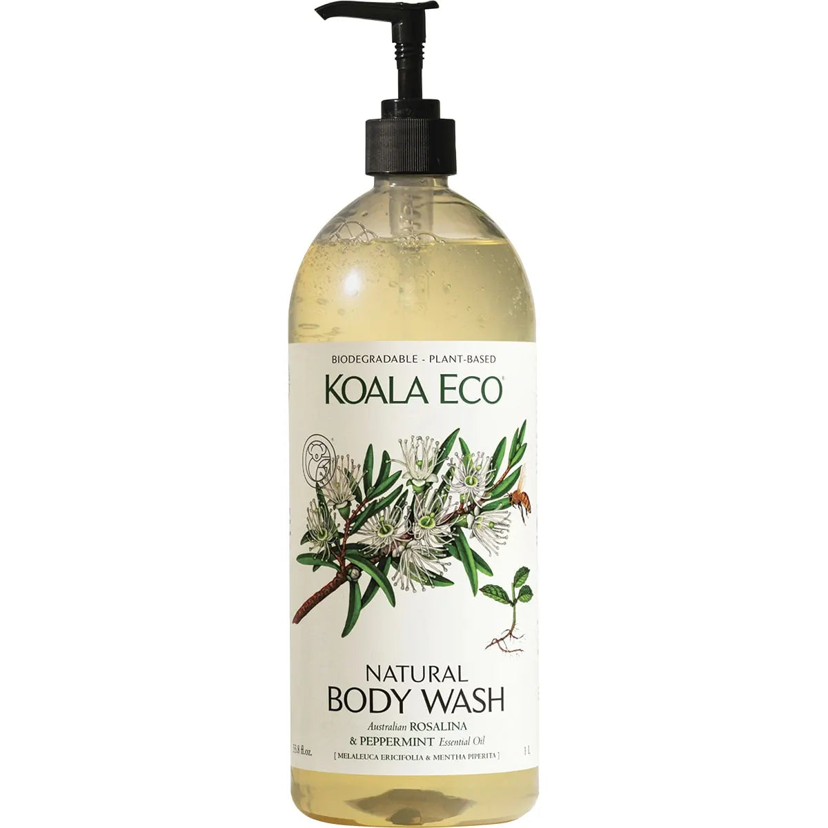 Koala Eco Body Wash Rosalina & Peppermint 1L KOALA ECO