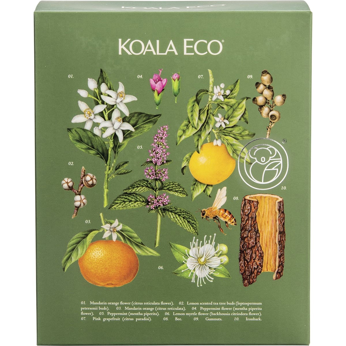 Koala Eco Hand and Body Gift Pack Lemon Eucalyptus & Rosemary 2 KOALA ECO