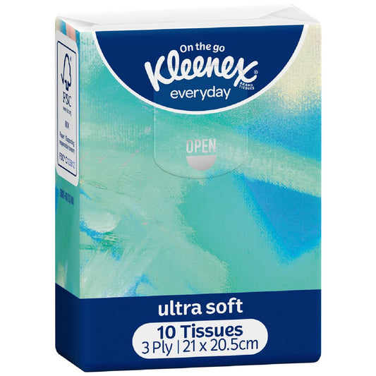 Kleenex Pocket Ultra Soft 10 Tissues