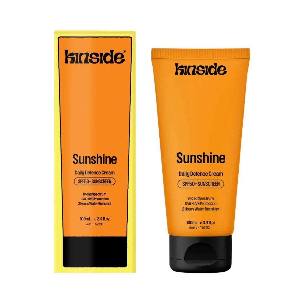 Kinside Sunshine Daily Defence Cream Spf50+ Sunscreen 100ml - Cutprice Online