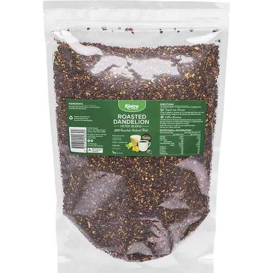 KINTRA FOODS Roasted Dandelion Blend Granular 1kg KINTRA FOODS