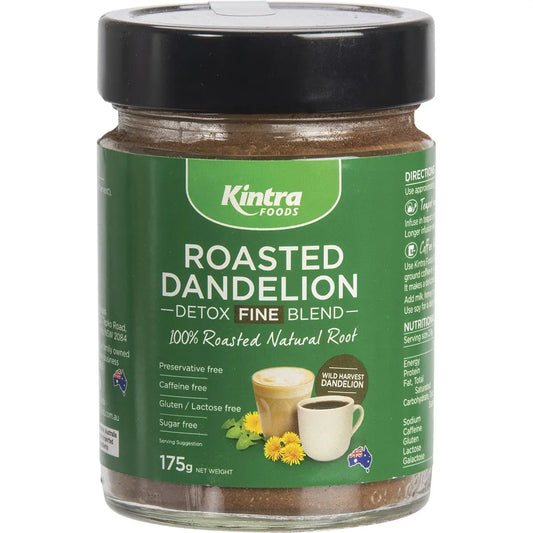 KINTRA FOODS Roasted Dandelion Blend Fine 175g KINTRA FOODS