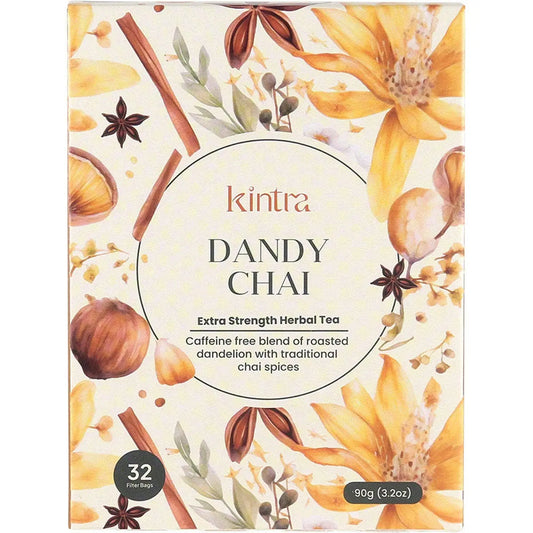 KINTRA FOODS Dandy Chai Blend Tea Bags 32 KINTRA FOODS