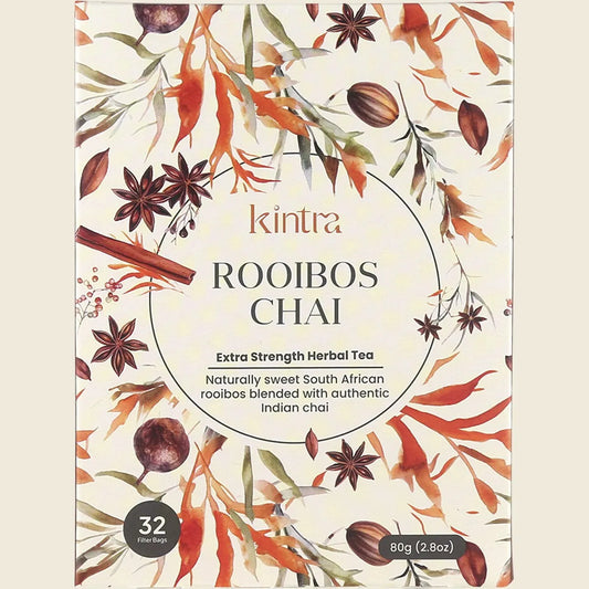 KINTRA FOODS Rooibos Chai Tea Bags 32