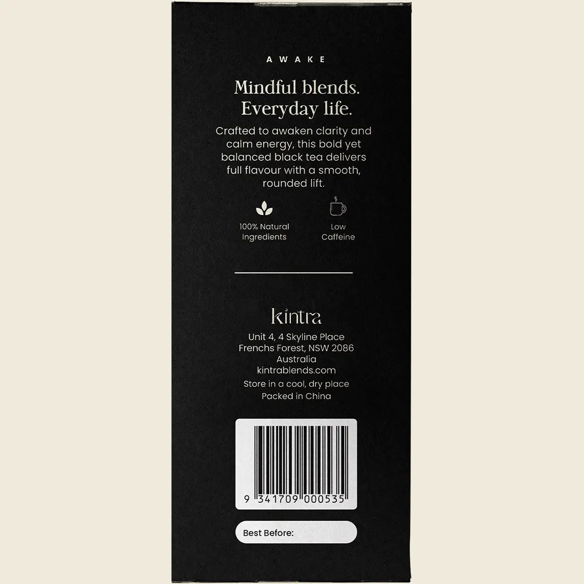 KINTRA FOODS Formosan Black Tea Loose Leaf 250g KINTRA FOODS