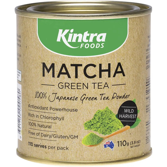 KINTRA FOODS Matcha Green Tea Powder 100% Japanese Green Tea 110g KINTRA FOODS