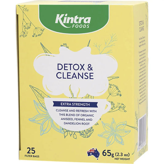 KINTRA FOODS Herbal Tea Bags Detox & Cleanse 25 KINTRA FOODS
