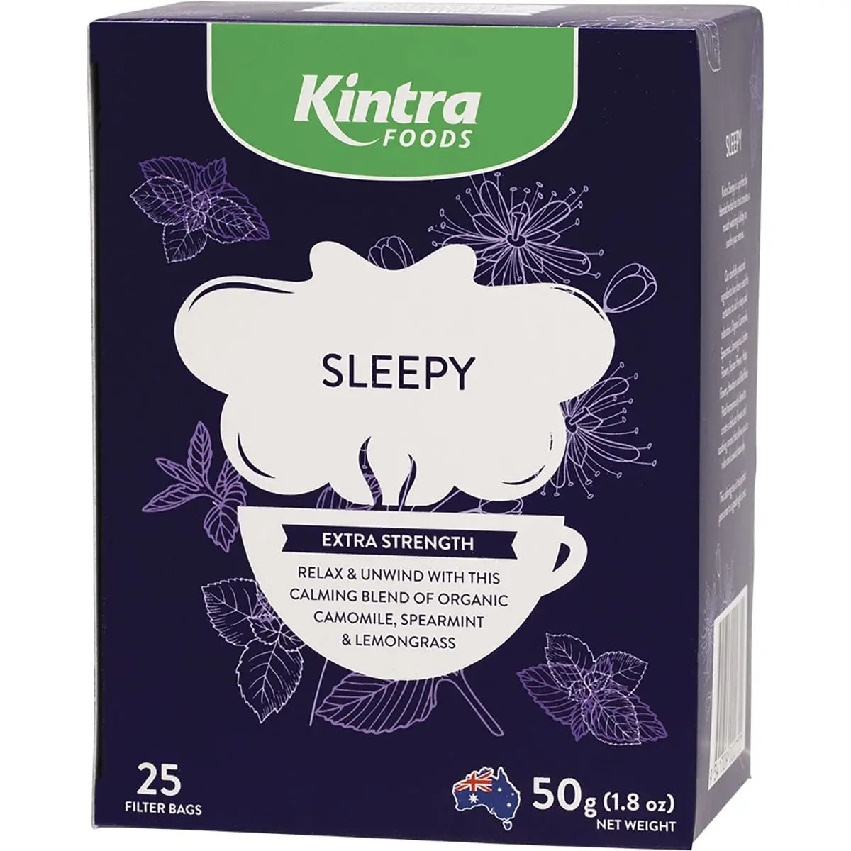 KINTRA FOODS Herbal Tea Bags Sleepy 25 KINTRA FOODS