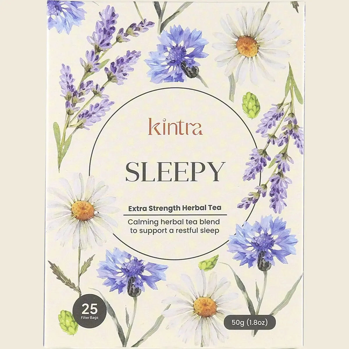 KINTRA FOODS Herbal Tea Bags Sleepy 25 KINTRA FOODS