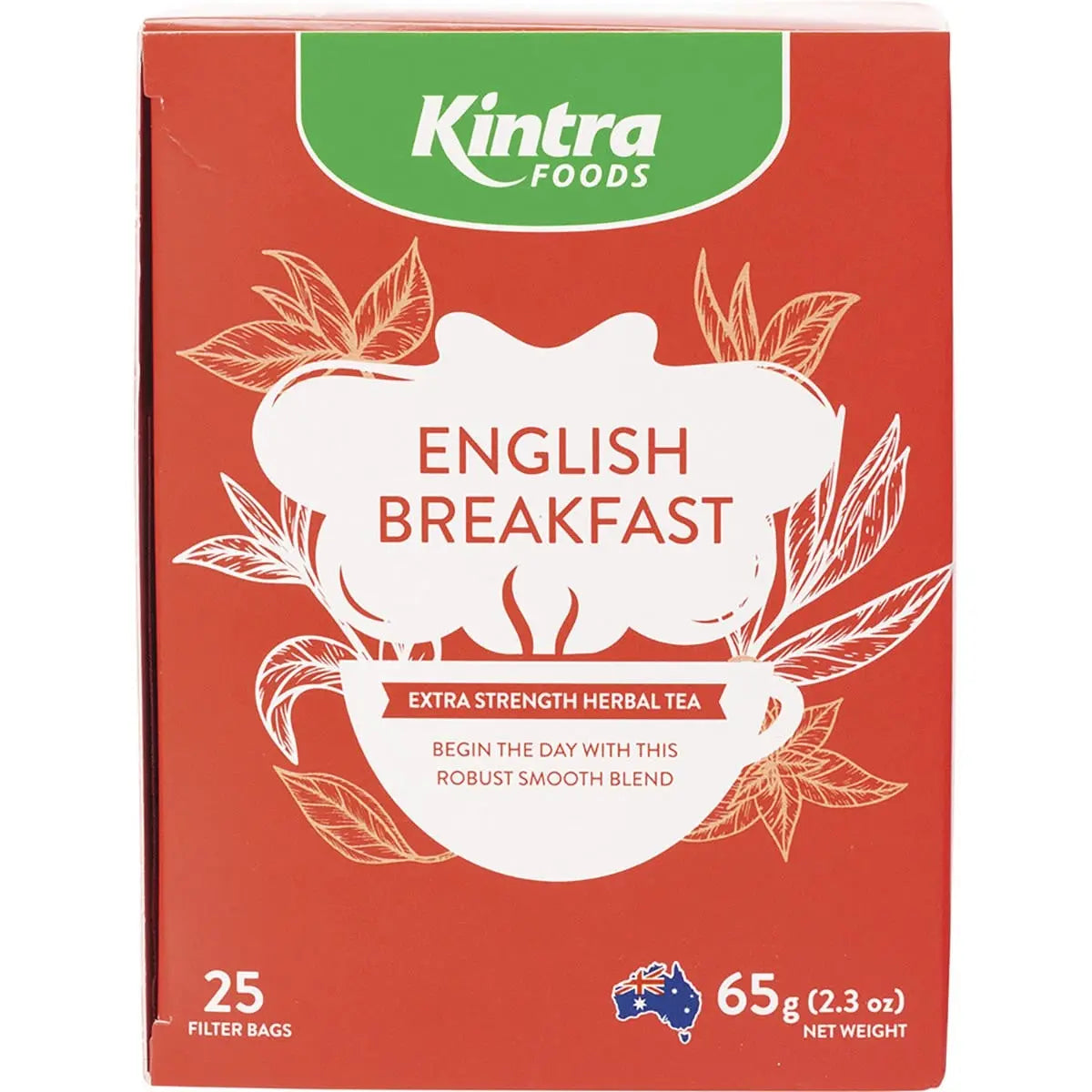 KINTRA FOODS Herbal Tea Bags English Breakfast 25 KINTRA FOODS